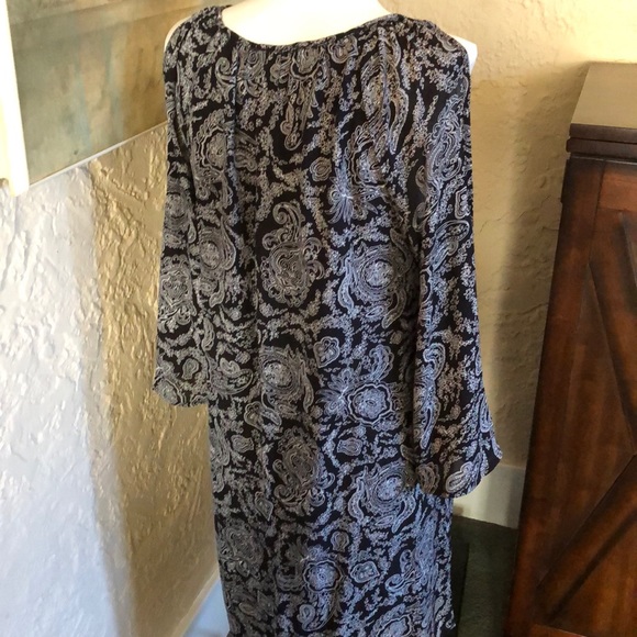 Artisan NY print black and white dress - Picture 4 of 4